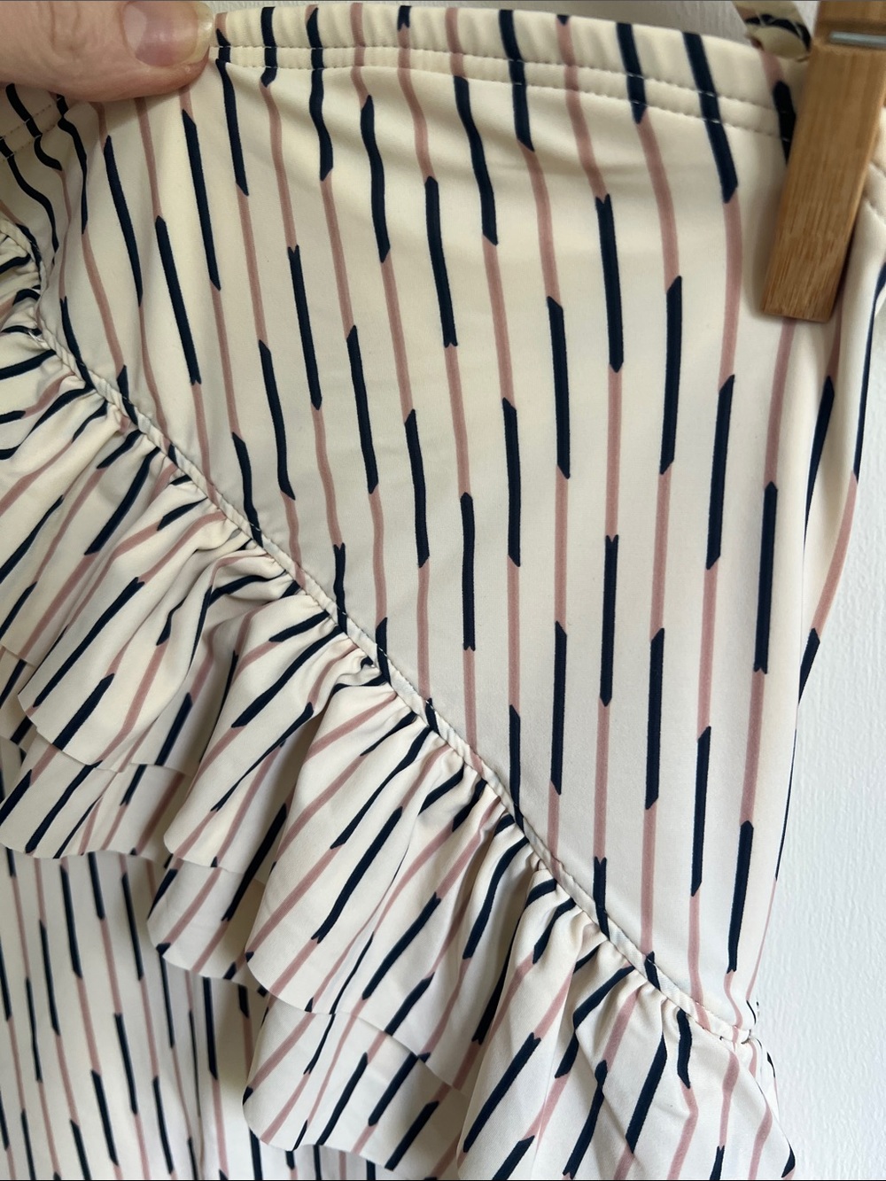 Marc by Marc Jacobs Ruffle One Piece Neutral - Picture 4 of 13